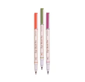 WRITECH W-827 FIRÇA TİP 8 RENK KEÇELİ KALEM - 120'Lİ STAND - 3