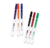 WRITECH W-709 BASMALI TAHTA KALEM MAVİ - 12'Lİ KUTU thumbnail 2