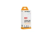 Syrox C83 2.0A 1mt Eko Type-C Şarj & Data Kablosu - Beyaz - 2