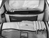 Evoc Commuter18 Litre Bisiklet Çantası 101793 Sırt Ofis Çantası Arka Işık Bağlantılı Çanta Mavi thumbnail 7