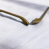 Meriç 192 mm - 19.2 cm Eskitme Antik Sarı Metal Mobilya Mutfak Dolabı Dolap Kulpu Kulbu Kulpları - 4