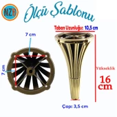 Mobilya Konsol Kanepe Koltuk Tv Ünitesi Baza Ayağı Orta Sehpası Ayakları 16 cm Gold Altın thumbnail 2