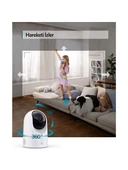 Anker Eufy Security 360 Derece Dönebilen Kızılötesi Gece Görüşlü IP Kamera - 2K HD Çözünürlük - Apple HomeKit Uyumlu -T8410 (Anker Türkiye Garantili) thumbnail 6