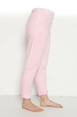 Altınay Kadın Cepli Lüx Pofuduk Polar Peluş Kışlık Pijama Altı - 2