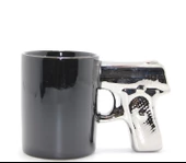 Porselen Silahlı Kupa Bardak Alk1187 - 1