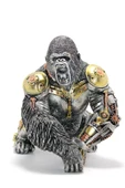 King Kong Goril Steampunk Canavar Biblo Polyester Heykel Steampunk Şık Tasarım Güç - 2