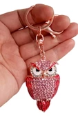 Kristal Taşlı Pembe Baykuş Anahtarlık No.3 thumbnail 8