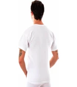 Tutku Erkek Bisiklet Yaka Yarım Kol Fanila Atlet 0103 -12 Adet  Beyaz M thumbnail 4