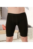 Berrak Erkek Likralı Uzun Boxer 1125 - 6 Adet  Siyah S thumbnail 2