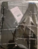 Pijamerry Kadın Büyük Beden Gömlek Yaka Süet Uzun Kol Pijama Takımı 5272- 1 Adet  2XL Haki - 3
