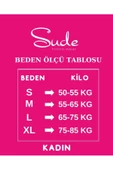 Charme Kadın Pegasus Kumaş İp Askılı Şortlu Pijama Takımı K300/371 -1 Adet  XL Bordo - 4