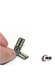 Canbus Dipsiz T10 W5w Led Park Lamba Ampül 2 Adet Takım Beyaz - 3