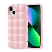 iPhone 14 Kılıf Parlak Esnek Silikon Dom Dom Kapak - 1