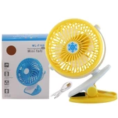 POWERMASTER ML-F168 MASAÜSTÜ KLİPSLİ 3 KADEME HIZ AYARI USBLİ FAN VANTİLATÖR - 3