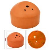 POLAXTOR Tweeter Dome Kabin Yuvası 10cm Tabansız Turuncu 2 Adet - 1
