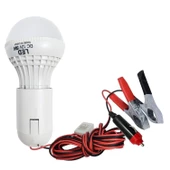 SEYYAR LED AMPÜL 12V 5W BEYAZ ARAÇ AKÜ MAŞALI RANCHI RC-12896 - 1