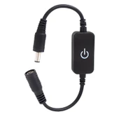 POWERMASTER ABS PLASTİK DOKUNMATİK- ITOUCH LED AÇ/KAPA ANAHTARLI KABLO - 1
