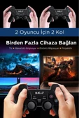 ATARİ  4khd Retro Game Stick 90 Lı Yıllar Atari Makinası Oyunları 20000 Oyunlu Konsolu - 2