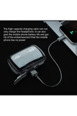 M10 Bluetooth Kulaklık Ipx7 Suya Dayanıklı 9d-1200 Mah Powerbank Aktif Gürültü Önleyici - 3