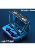 M19  Bt5.1 Kablosuz Kulaklık 3d Dokunmatik Kontrol Led Dijital Ekran M19 - 3