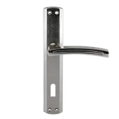 Armoni Oda Kapı Kolu Nikel İnox Aynalı Sağa Sola Uygun Ön Arka Oda Kapısı 1 Takım thumbnail 6