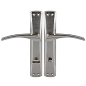 Lavanta WC Banyo Kapı Kolu Nikel İnox Aynalı Sağa Sola Uygun İç Dış Wc Kapısı Kilitlenebilir 1 Takım - 5