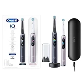 Oral-B iO 9 Siyah/Pembe 2'li Şarjlı Diş Fırçası Seti - 2