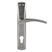 Lavanta Yale Kapı Kolu Nikel İnox Dış Kapı Kolu Aynalı Sağa Sola Uygun Ön Arka Dış Kapısı 1 Takım - 3