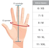 Asistan Cape Gl 400 Kısa Parmak Eldiven - Yeşil - Small Beden thumbnail 3
