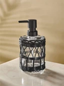 The Mia Rattan Sıvı Sabunluk Siyah 330 ml SBN0074 - 2