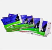 Naksan ArmaPlus Takviyeli Kalın Baskılı Beyaz Çanta Poşet Torba - 50x60 Cm. - 50 Adetlik 10 Paket - 3