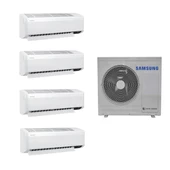 Samsung Wind Free Multi 1+4 Sistem (AJ100TXJ5KH/EA) 7+9+9+18 Btu 10 kw Dış Ünite - 1