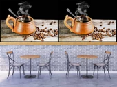 Fincanda Kahve Cafe Duvar Kağıdı Baskı - 4