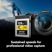 Lexar 128GB CFexpress Type B 1750Mb/1500Mb Hafıza Kartı - 5