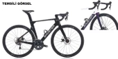 28J BROSTER AERO CR-5000 ULTEGRA YARIŞ BİSİKLETİ - BEYAZ MOR - 52 KADRO - 1