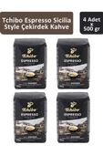 Tchibo Espresso Sicilia Çekirdek Kahve 500 gr x 4 Adet - 1