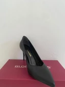 Gloria Paris Siyah Ve Bej Deri Kadın Stiletto - 2