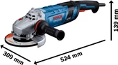 Bosch Professional Gws 30 - 180 Pb Büyük Taşlama Makinesi - 06018G0100 - 3