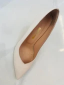 Gloria Paris Siyah Ve Bej Deri Kadın Stiletto - 4