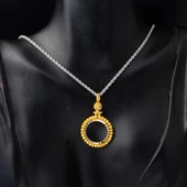 Çeyrek Altınlık Dorikalı Kolye Ucu thumbnail 3