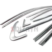 Renault Clio 5 Krom Cam Çerçevesi 12 Parça 2019 2020 2021 2022 2023 2024 thumbnail 2