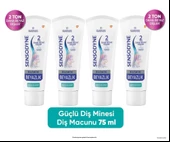 Sensodyne Diş Macunu Klinik Beyazlık Güçlü Diş Minesi 75 ml x 4 ADET - 1