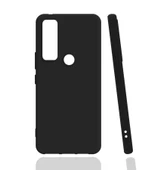 TCL 20 SE Uyumlu Kılıf Biye Silikon Kapak - 1