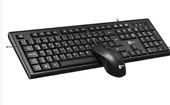 LENOVO LECOO KW200 SİYAH KABLOSUZ KLAVYE & MOUSE SET - 1