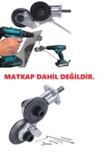 Periboia Matkap Ucuna Takılan Metal Plaka Sac Kesme Aparatı Demir Çelik Bakır Alüminyum Kesme - 2