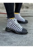 Terzi Bey Tb017 Damalı Erkek Yarım Bilek Casual Ayakkabı - 1