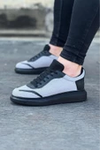 Terzi Bey Tb019 Gri Siyah Triko Erkek Casual Ayakkabı - 1