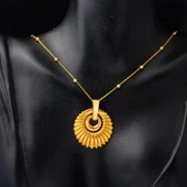 Deniz Kabuğu 22 Ayar Altın Kolye thumbnail 3