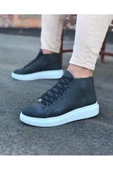 Terzi Bey Tb032 Gri Bağcıklı Sneakers Yarım Bilek Bot - 1