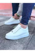 Terzi Bey Tb08 Beyaz Düz Erkek Casual Ayakkabı - 1